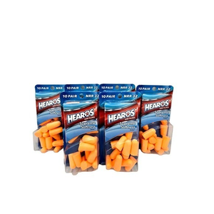 HEAROS Supreme Softness Foam Earplugs 6-Pack Bundle with‎ 10 in Each Box
